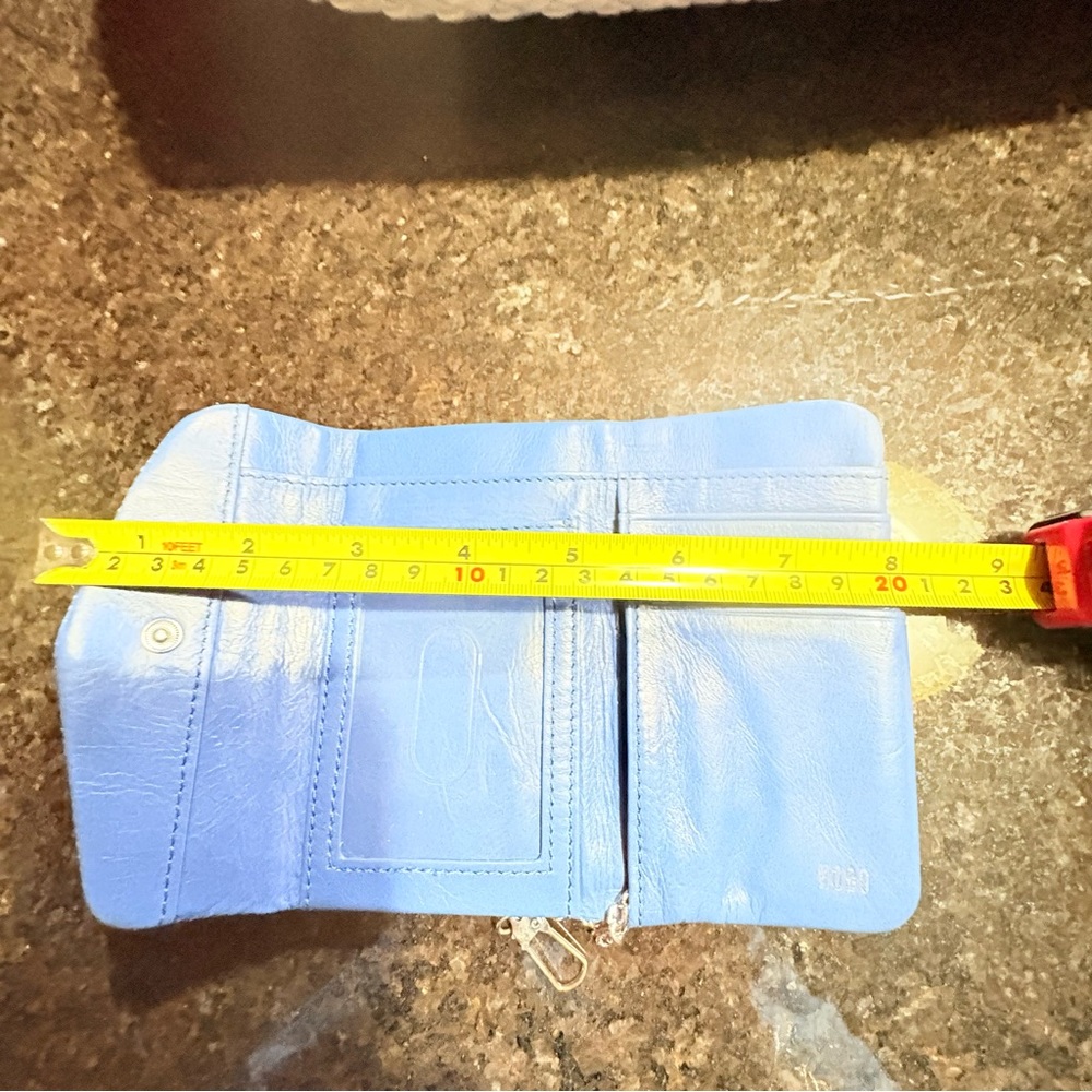 Hobo blue mini wallet